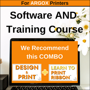 Combo - Design & Print Software PLUS Online Training Course for Argox Printers