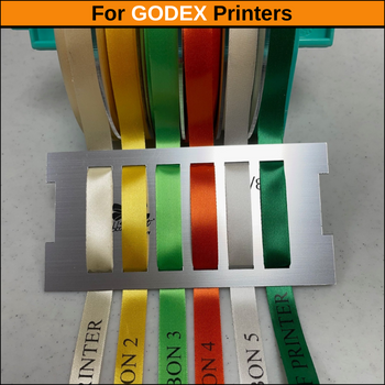 Multi Ribbon Plate Pack - Godex All Widths - The Ribbon Print Company