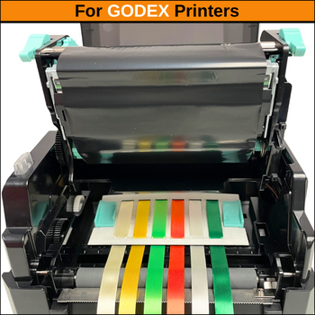 Multi Ribbon Individual Plates - Godex - The Ribbon Print Company