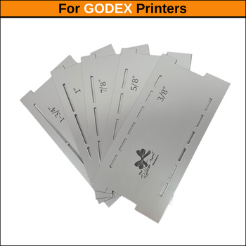 Multi Ribbon Plate Pack - Godex All Widths - The Ribbon Print Company