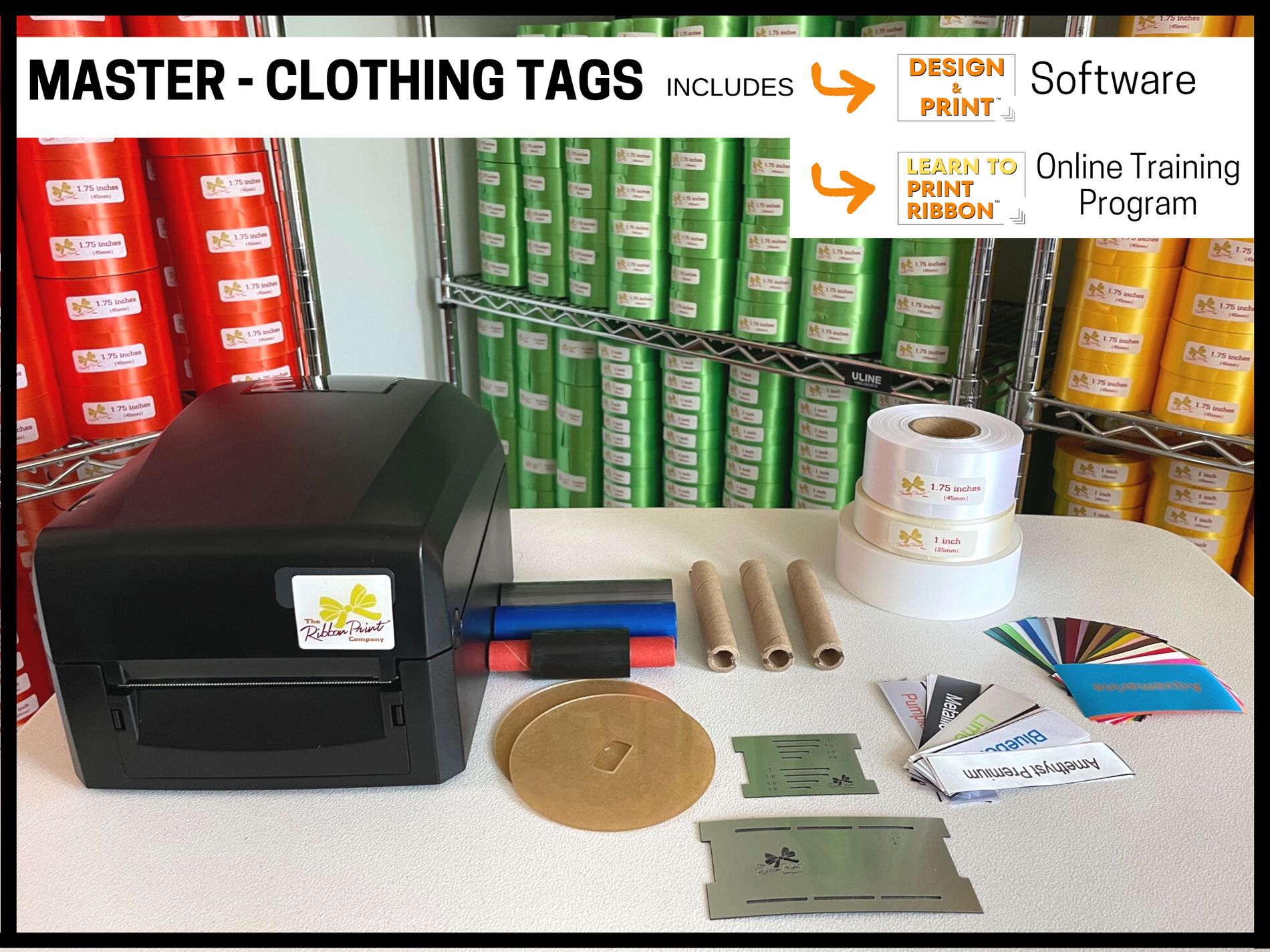 The Ribbon Print Company | Custom Ribbon Print Machines and Supplies