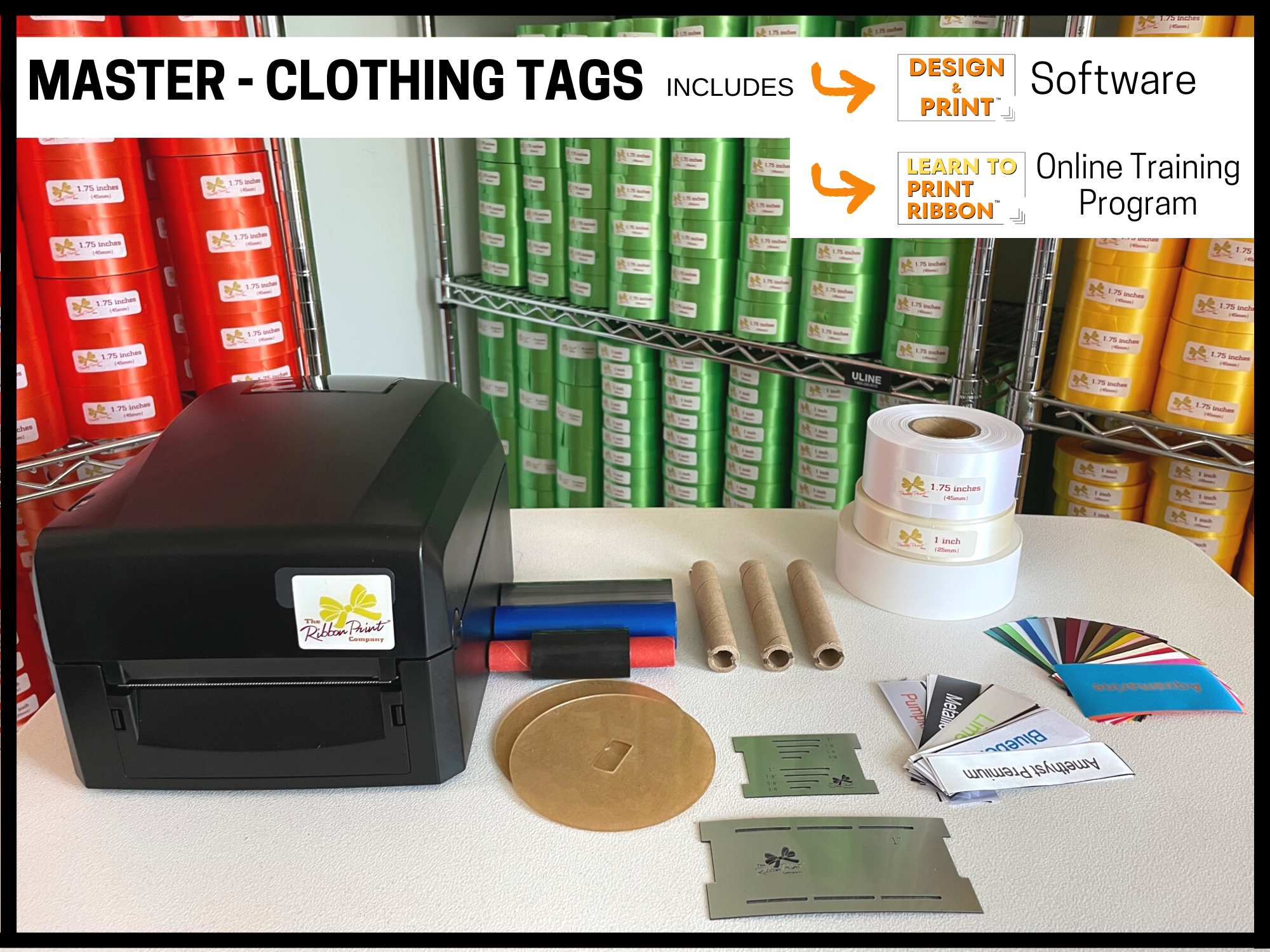 Personalized ribbon printing machine deals