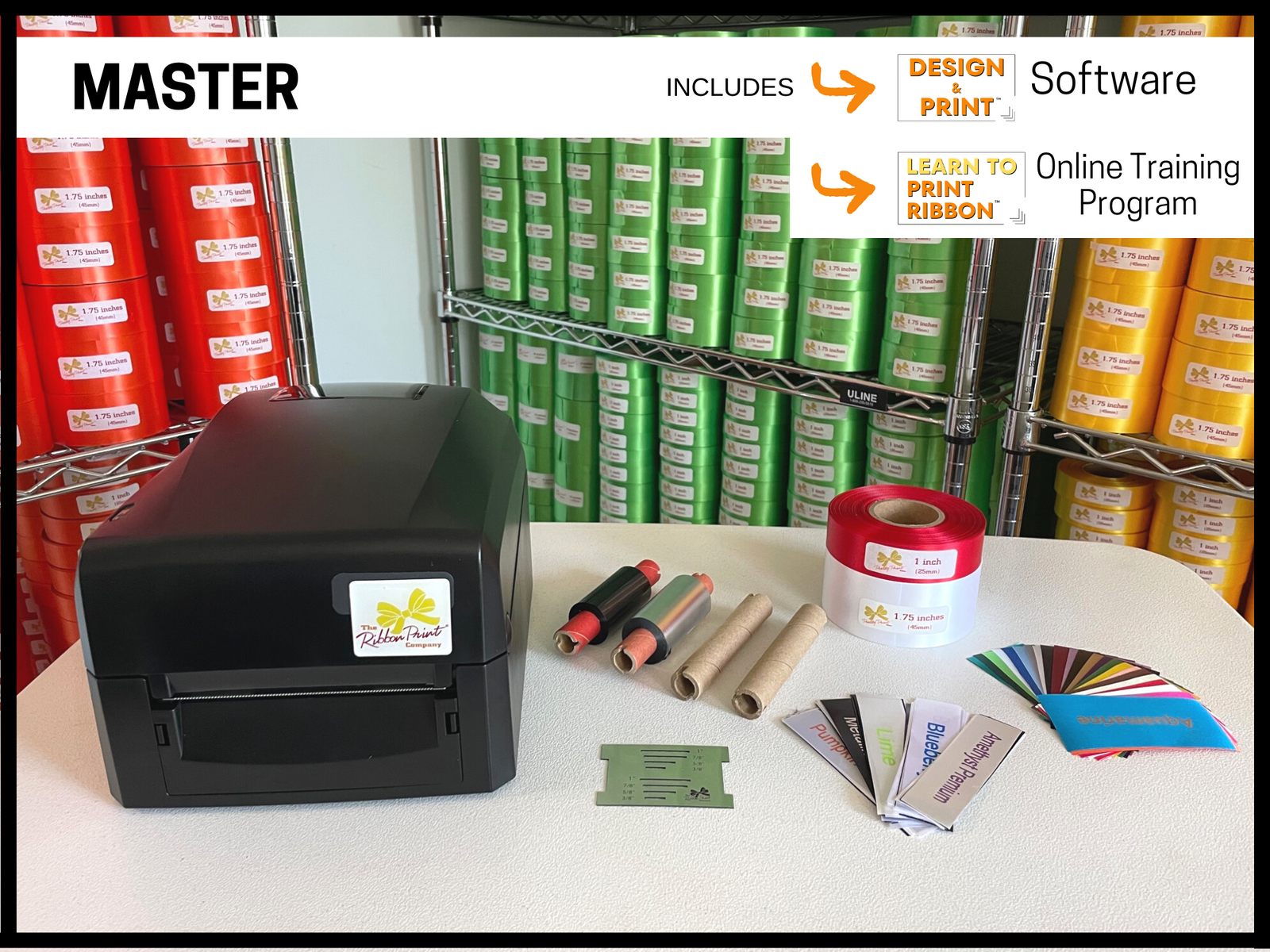 Printer Ribbo Master Ribbon Printer Package - The Ribbon Print Company